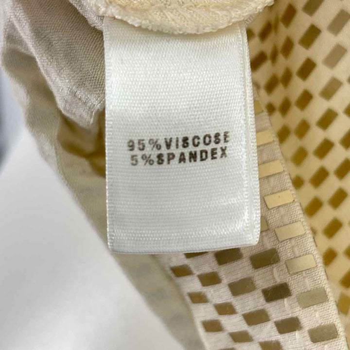 Size S ST JOHN Ivory Shirt