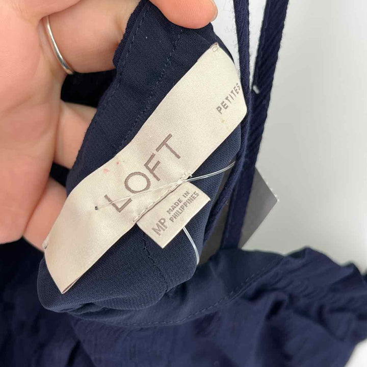 Size M LOFT Navy Dress