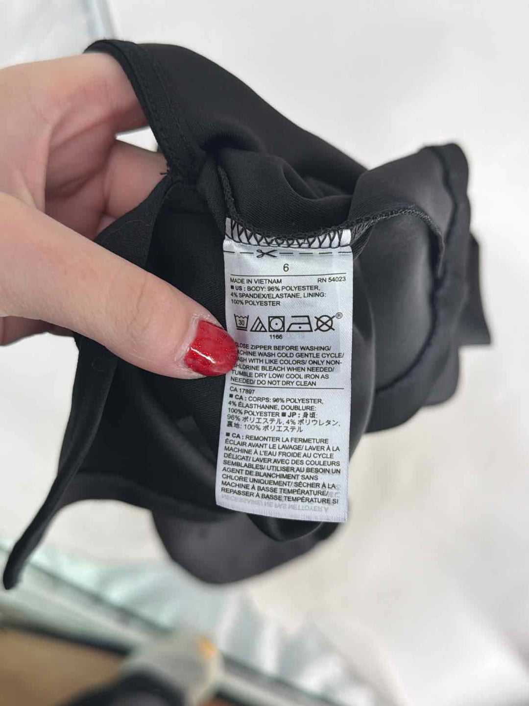 Size 6 Banana Republic Black Dress