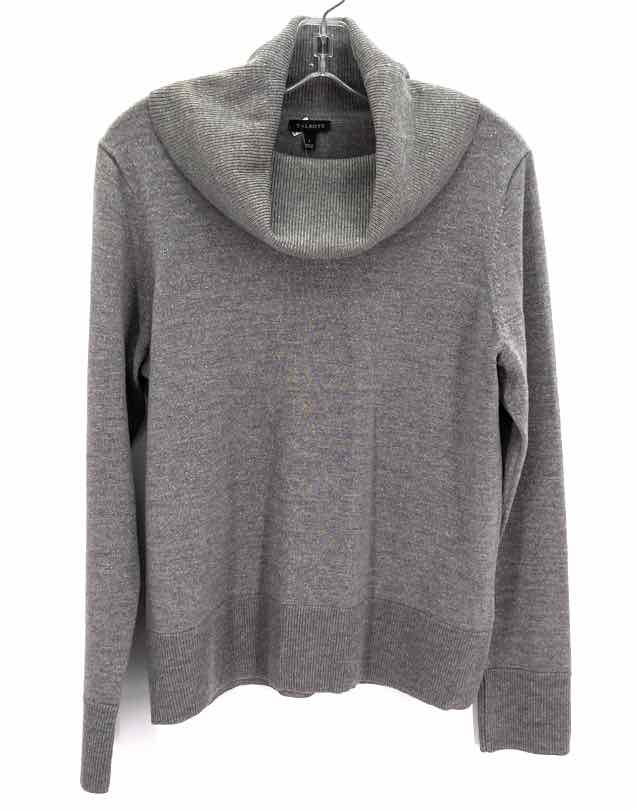 Size L Talbots Gray Sweater