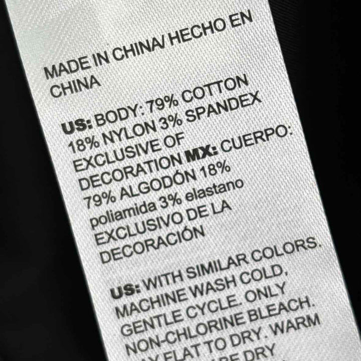 Size M Chico's Black Shirt