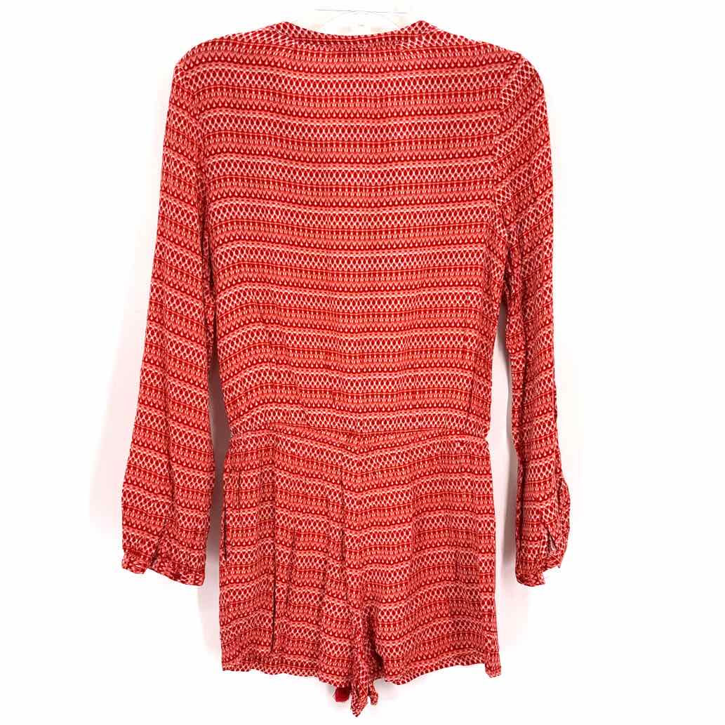 Size XS HINGE Red Romper