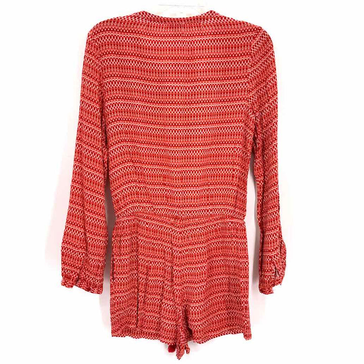 Size XS HINGE Red Romper
