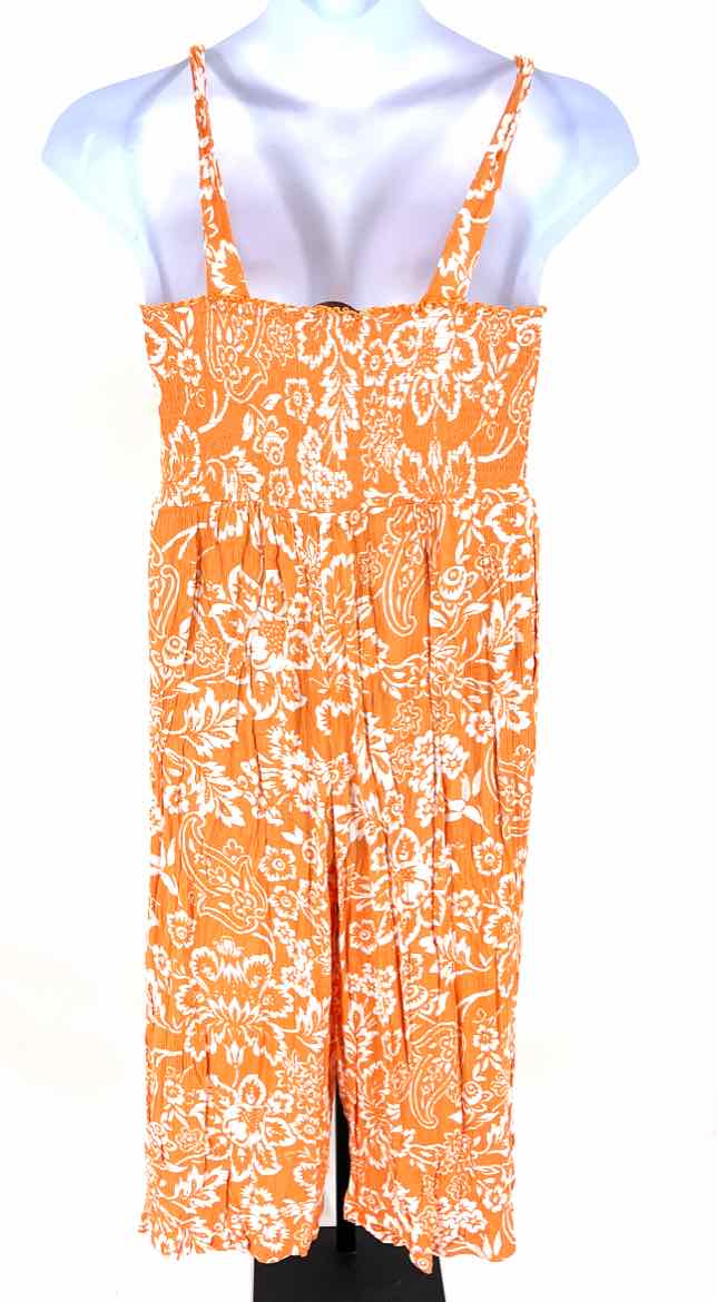 Size L LOFT Orange Dress
