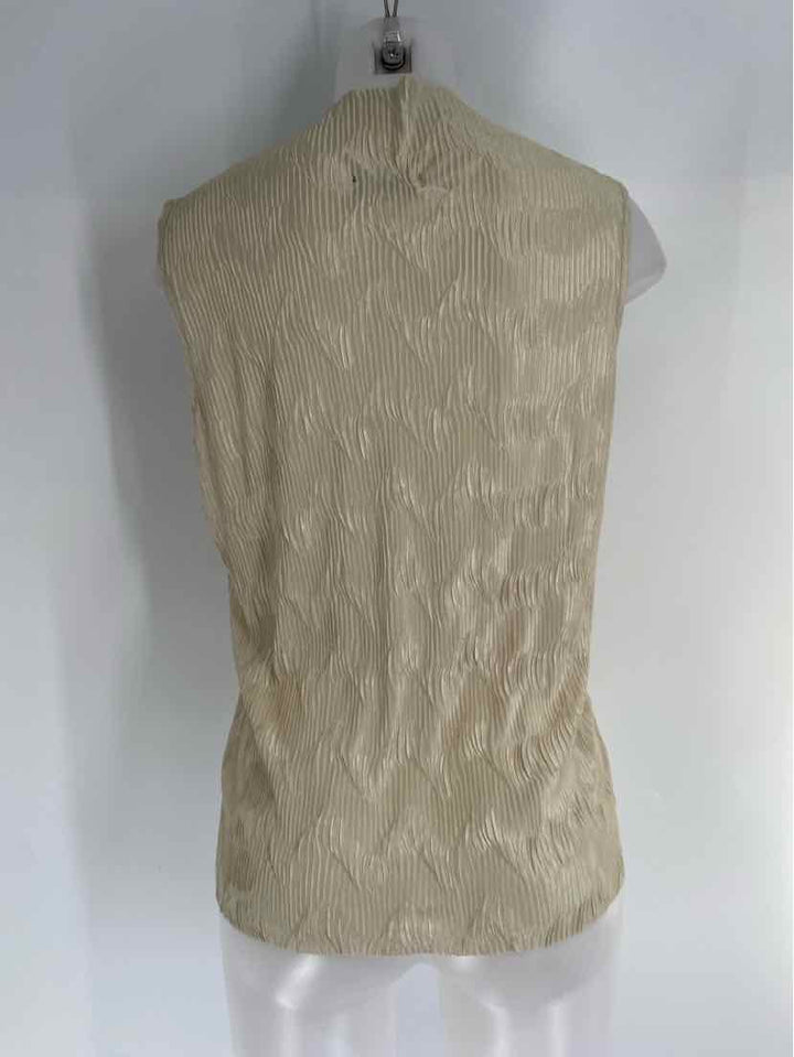 Size M TAHARI Lime Green Shirt
