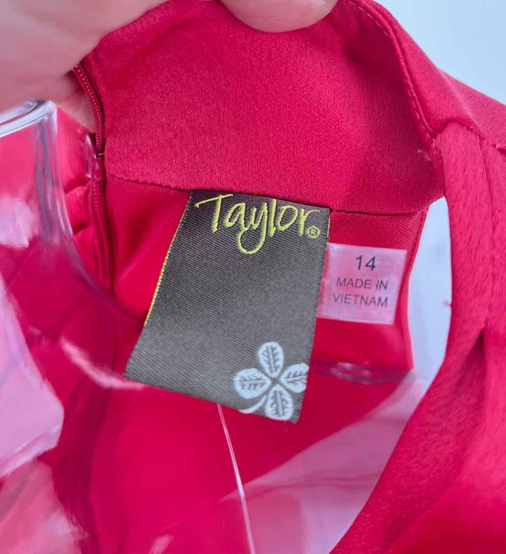 Size 14 TAYLOR Pink Dress