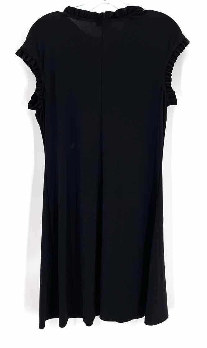 Size L NICOLE MILLER Black Dress