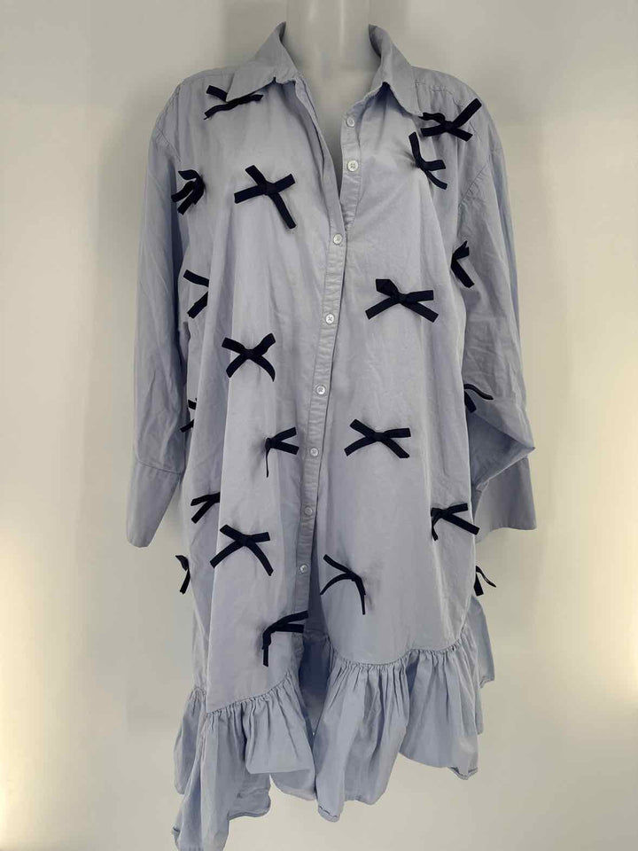 Size 2X MAEVE Light Blue Dress