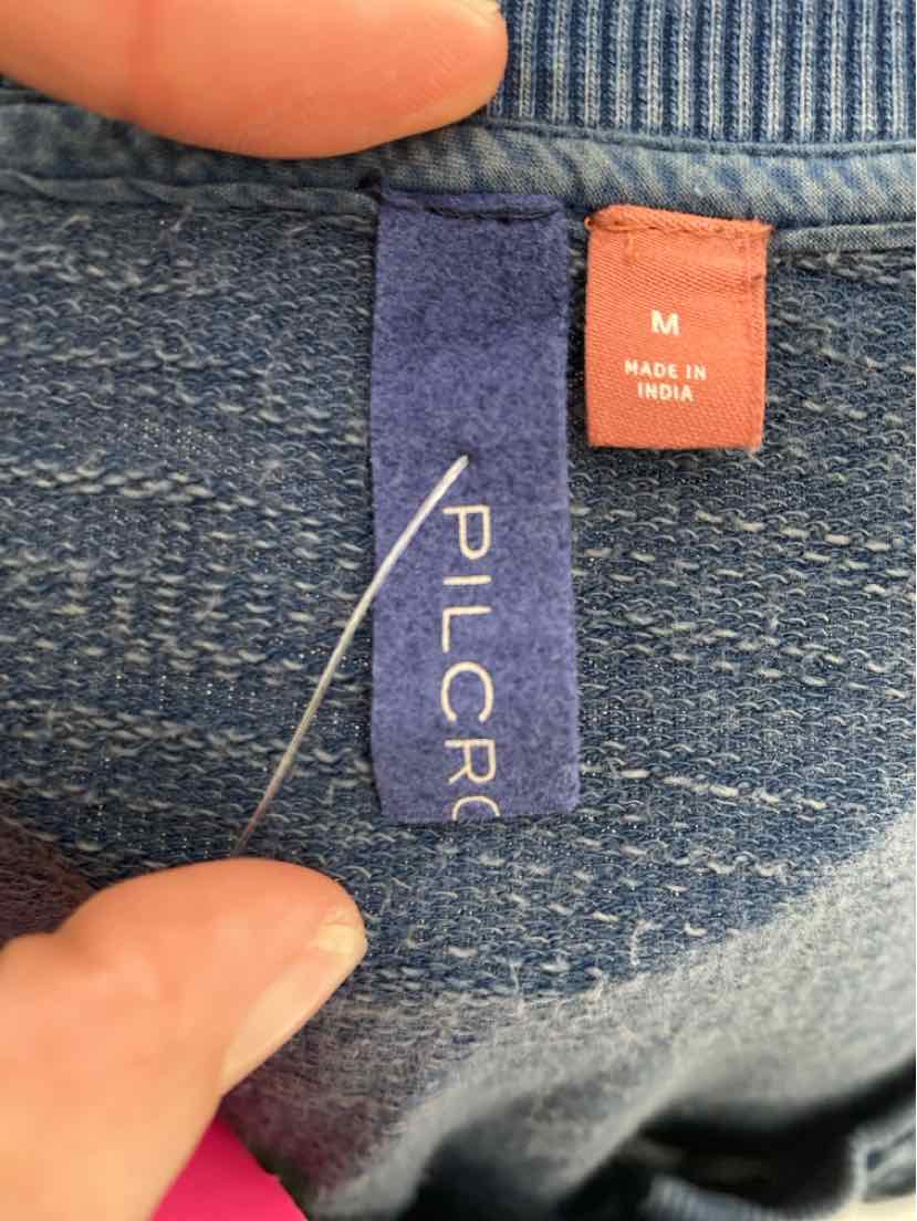 Size M Pilcro & the Letterpress Blue Shirt