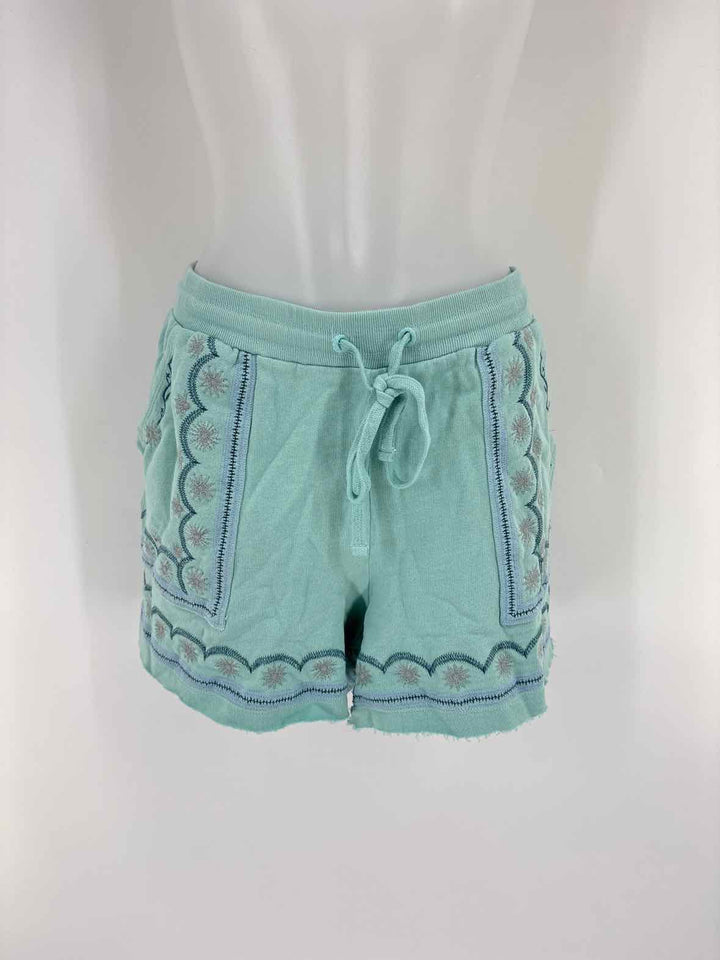 Size L Anthropologie Green Shorts
