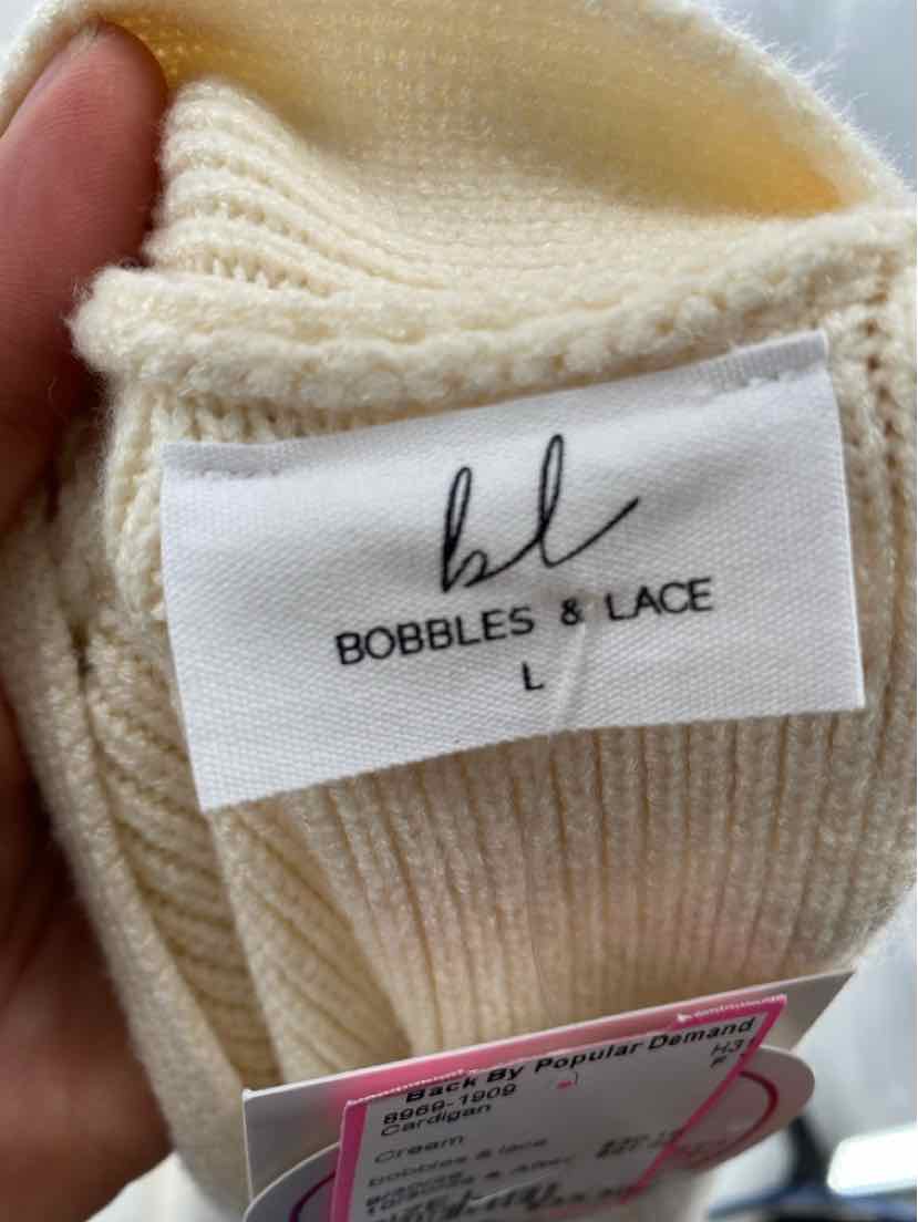 Size L Cream Cardigan