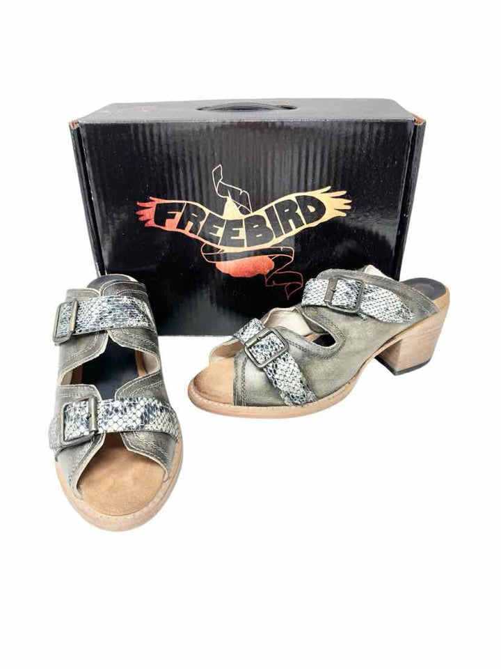 Shoe Size 8 FREEBIRD Olive Leather Boots