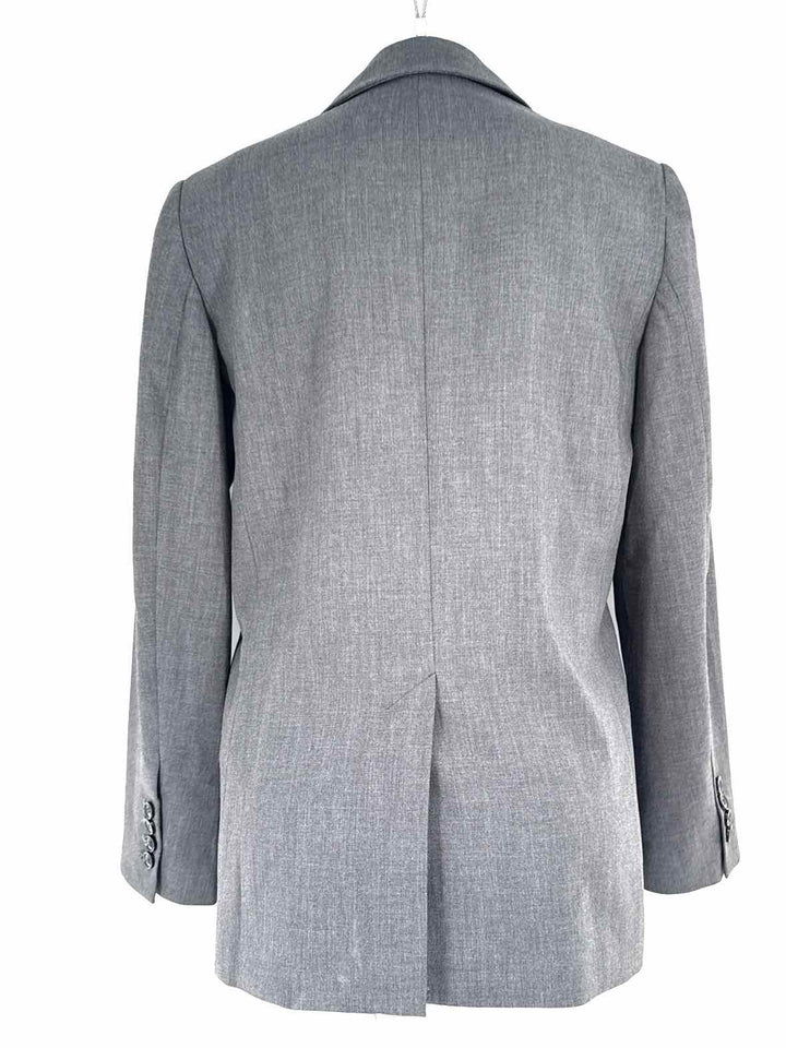 Size 2 PAIGE Gray Luxury - Blazer
