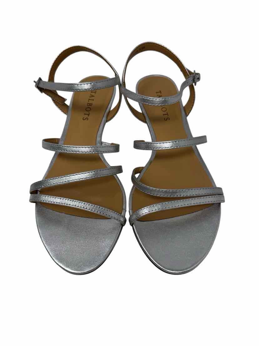 Shoe Size 6.5 Talbots Silver Sandals
