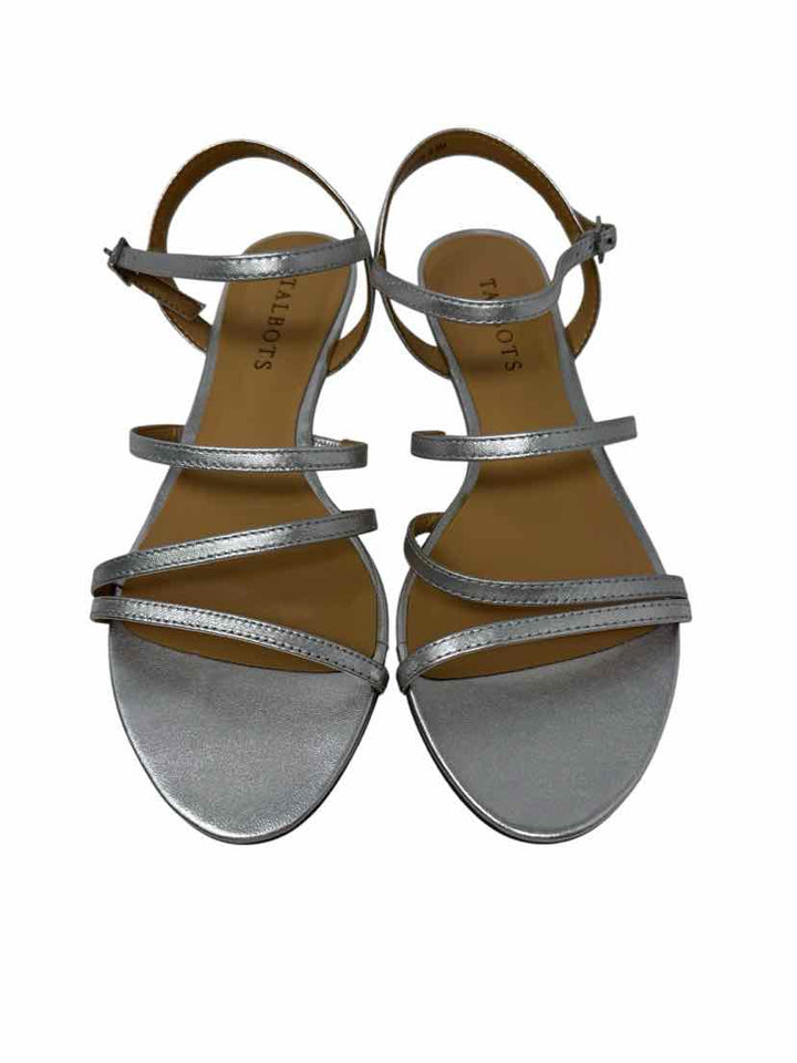 Shoe Size 6.5 Talbots Silver Sandals