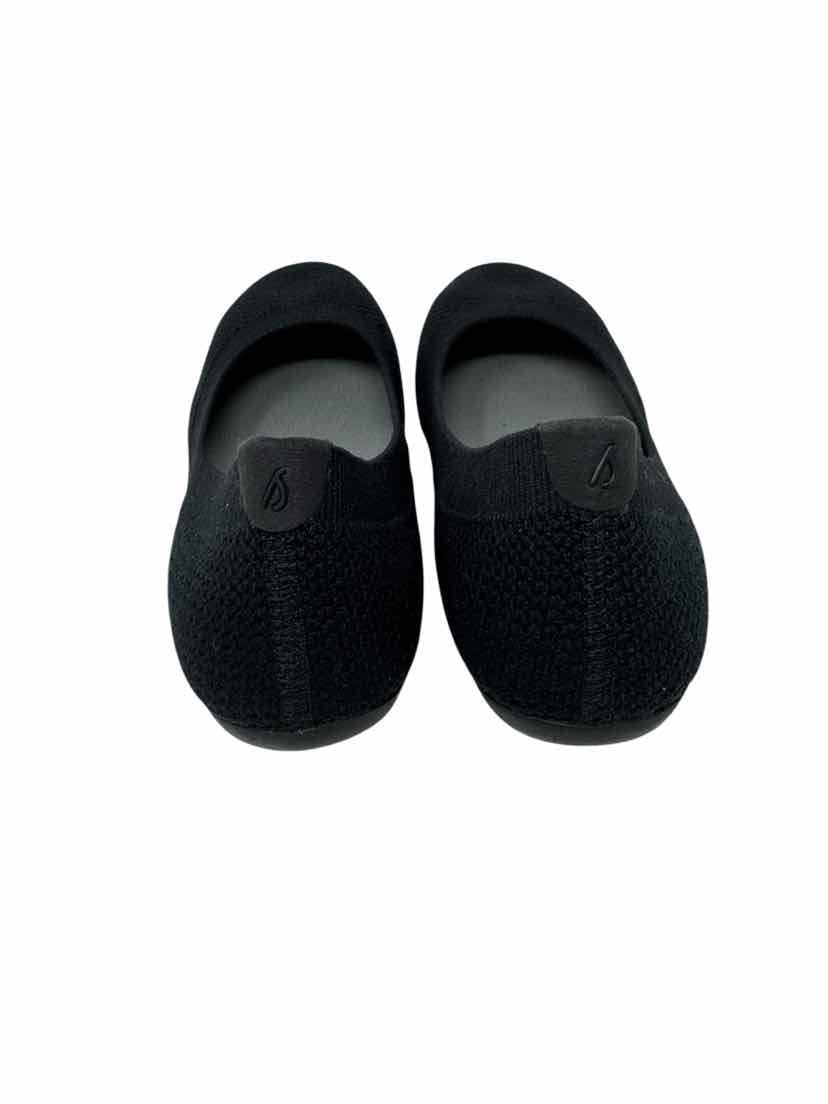 Shoe Size 8 ALL BIRDS Black Knit Flats