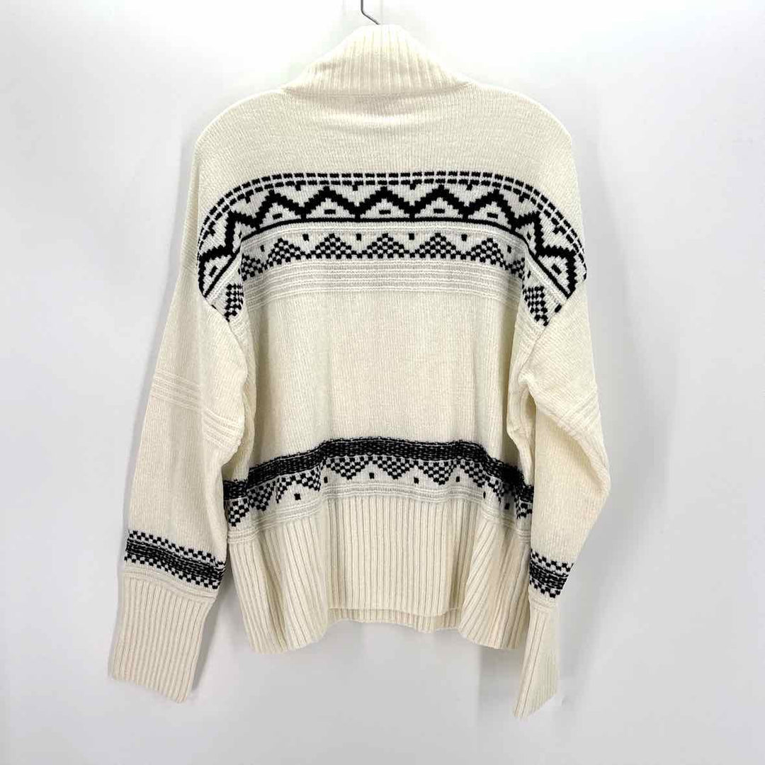 Size XL Christian Siriano Cream Knit Sweater