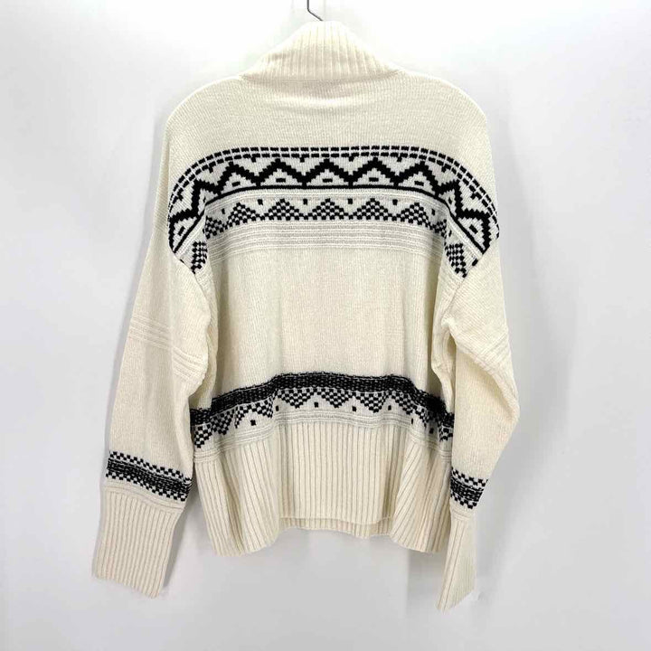 Size XL Christian Siriano Cream Knit Sweater