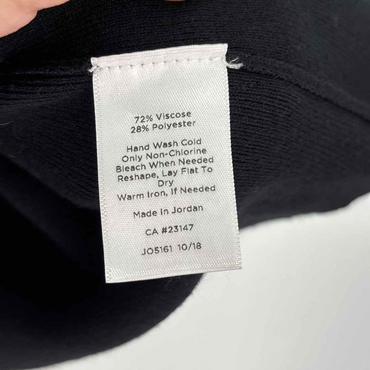 Size M Talbots Black Shirt
