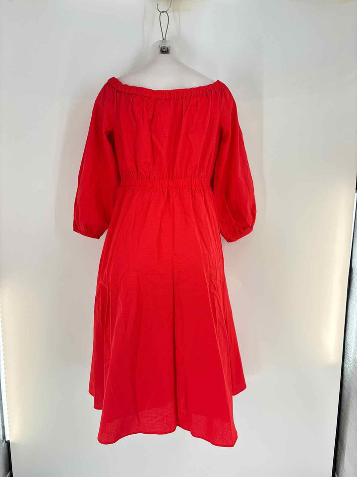 Size 10 Anthropologie Red Dress