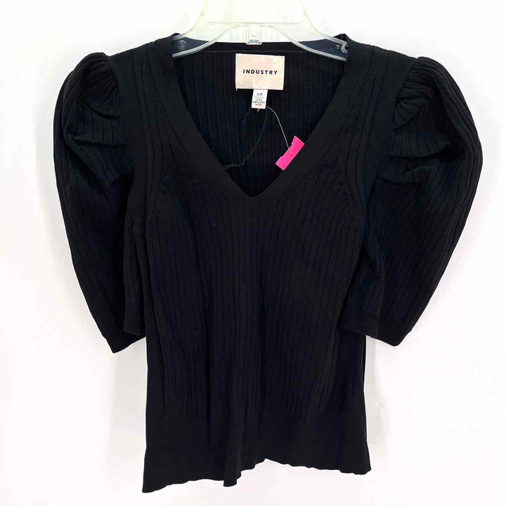 Size S INDUSTRY Black Shirt