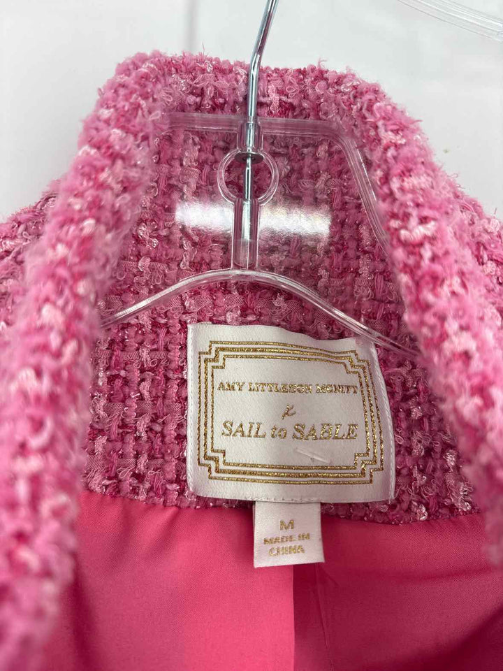 Size M SAIL  TO SABLE Pink Jacket
