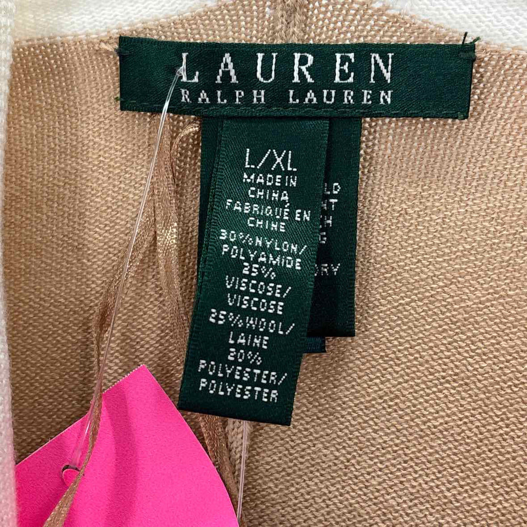 Size L/XL RALPH LAUREN Cream Sweater