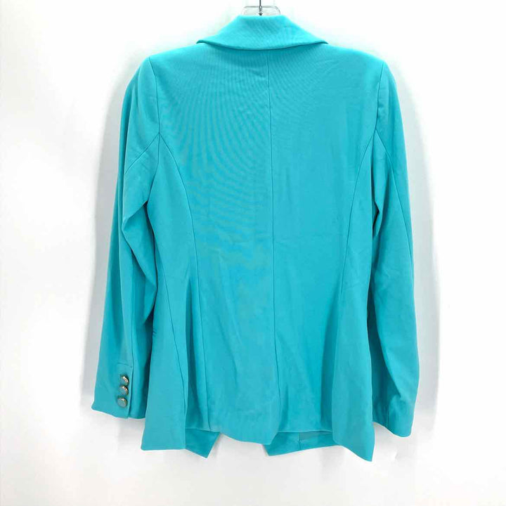 Size 6 BOSTON PROPER Aqua Blazer