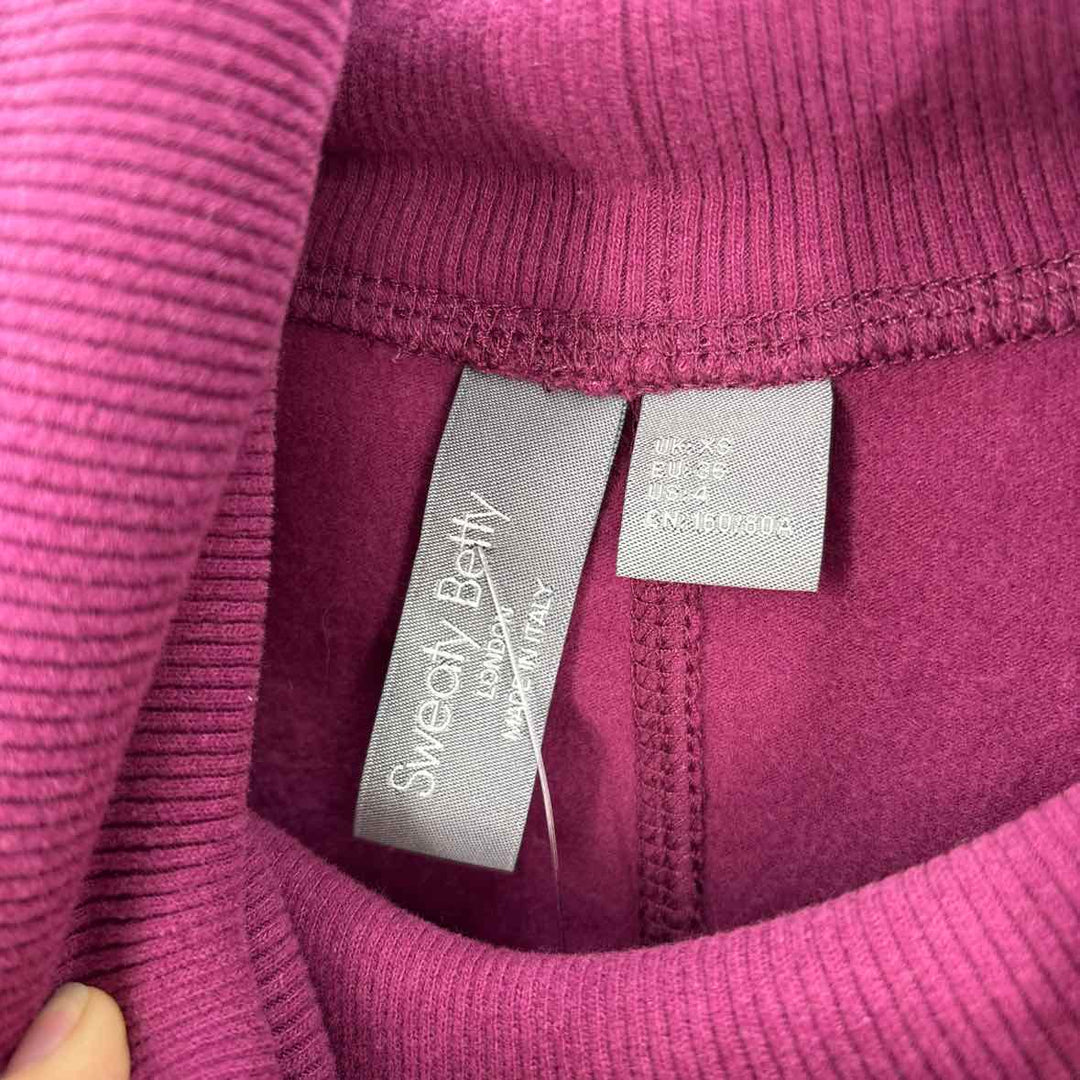 Size 4 SWEATY BETTY Purple Shirt
