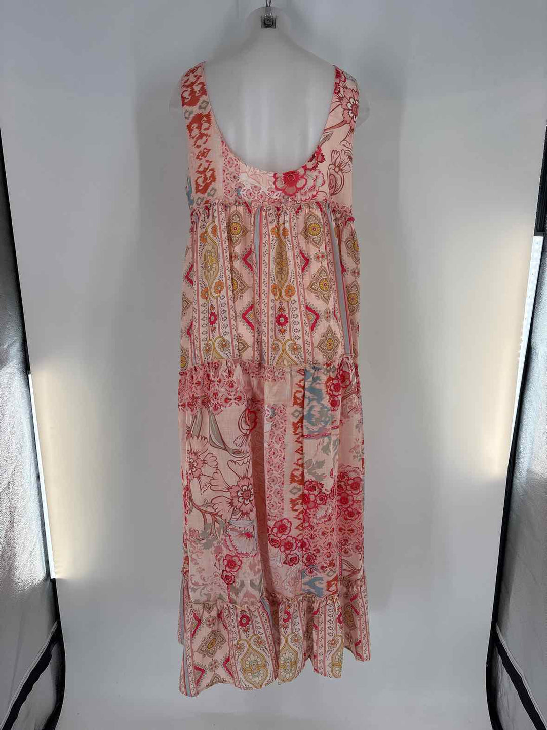 Size L DAVI & DANI Peach Dress