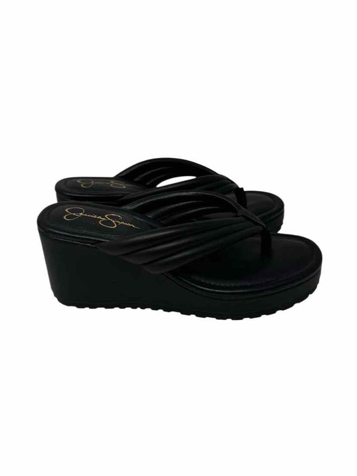 Shoe Size 8 Jessica Simpson Black Sandals