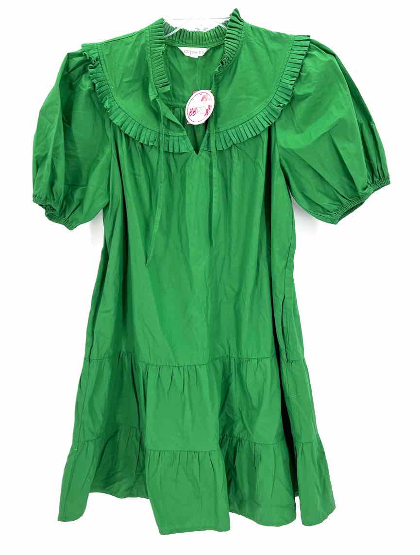Size M CROWN & IVY Green Dress