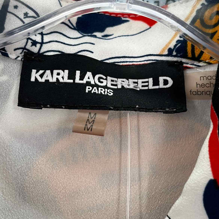 Size M KARL LAGERFELD Multi-Color Shirt