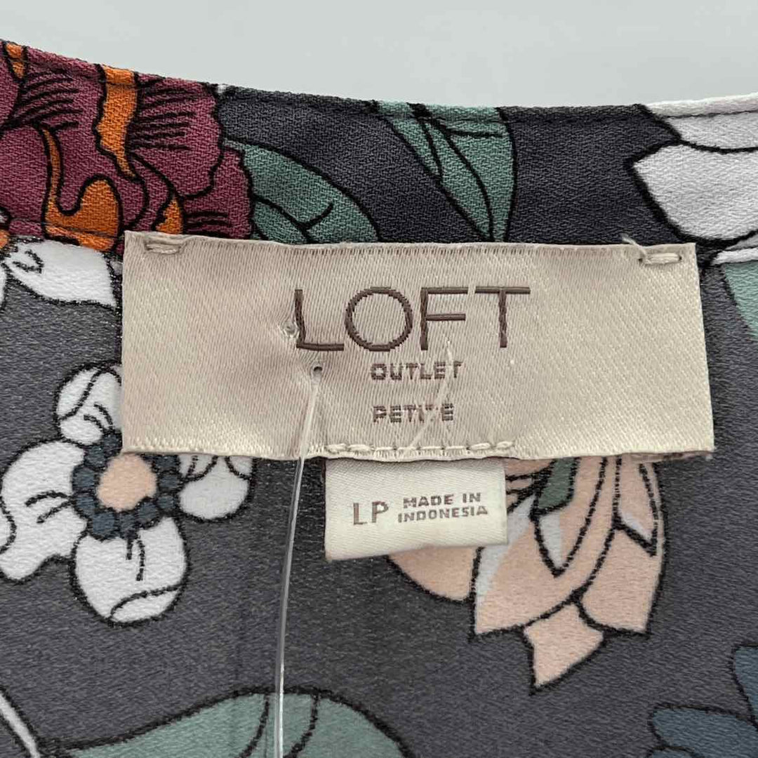 Size Petite LOFT Gray Shirt