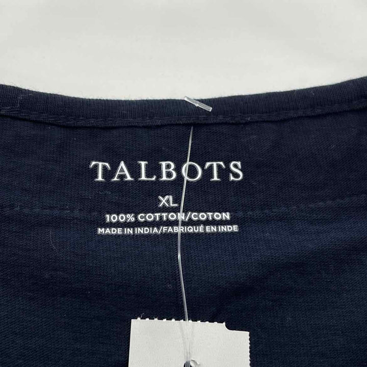 Size XL Talbots Navy Shirt