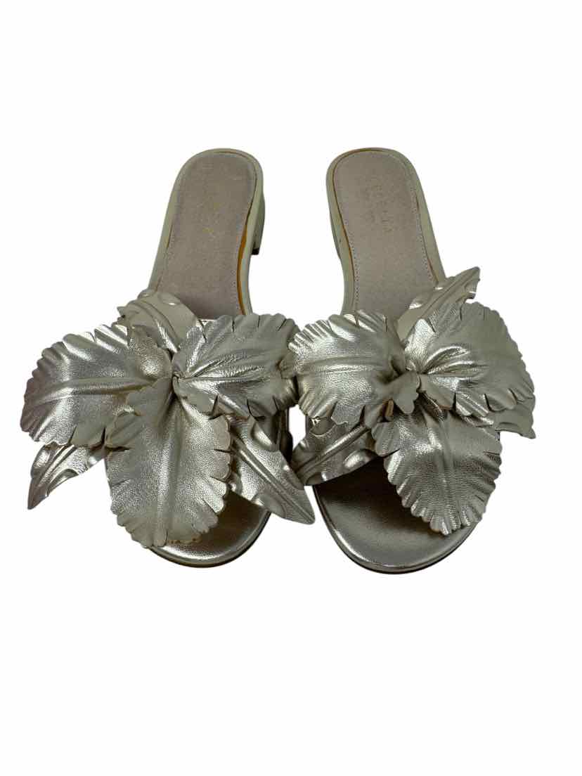 Shoe Size 7 Silver Sandals
