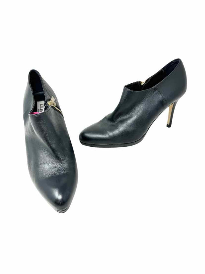 Shoe Size 38 LK BENNETT Black Leather Pumps