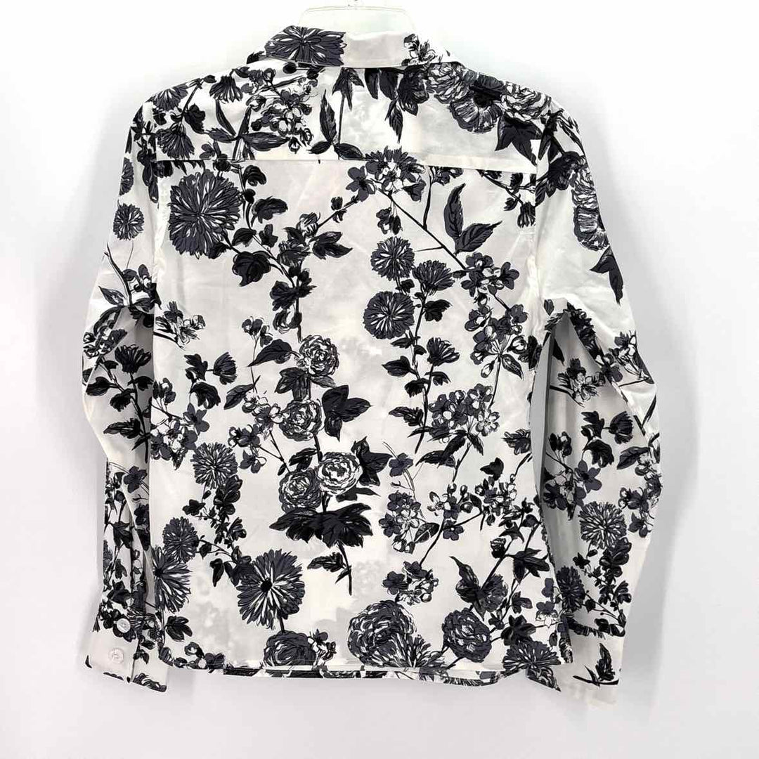 Size XS Talbots Black/White Shirt