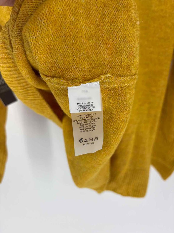 Size XS Vince Camuto Mustard Sweater