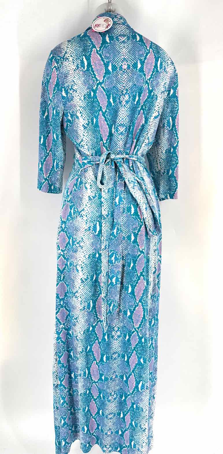 Size XL DIANE VON FURSTENBERG Blue Print Dress