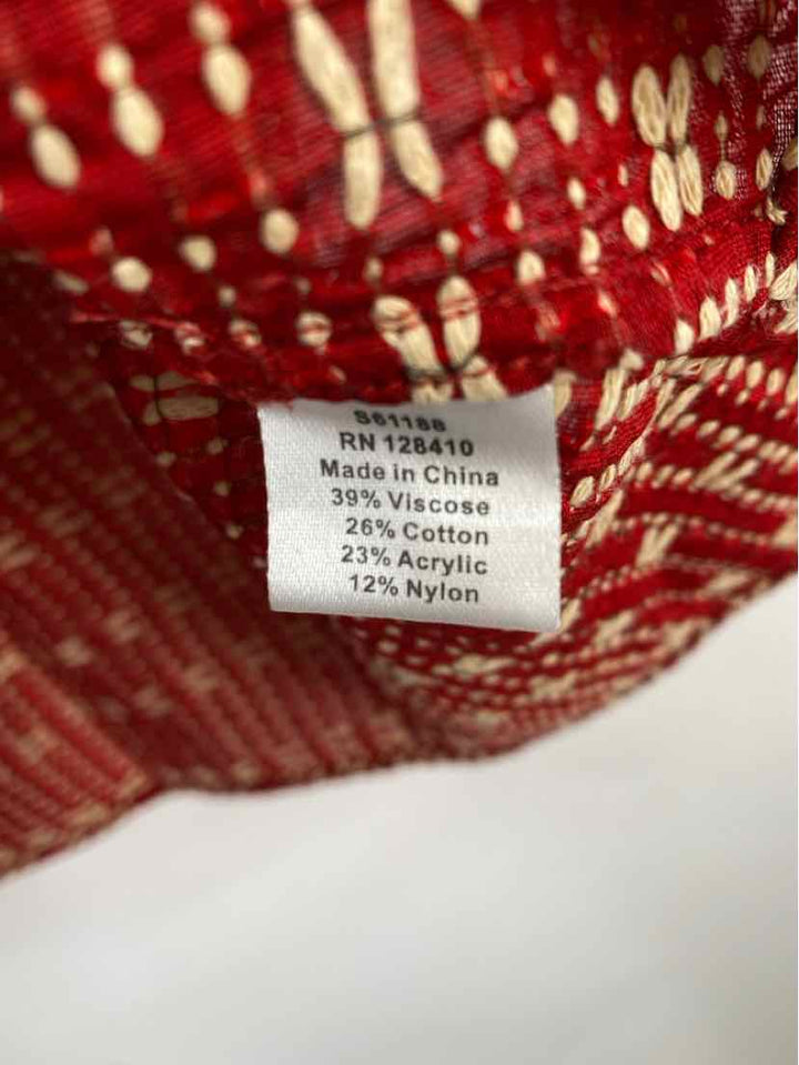 Size S ANN MASHBURN Red Shirt