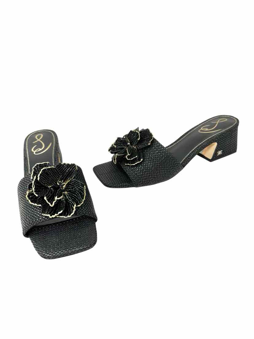 Shoe Size 8 Sam Edeleman Black Sandals