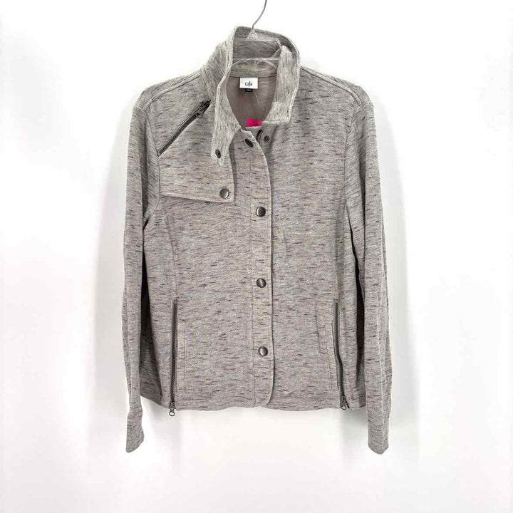 Size L CABI Gray Cardigan