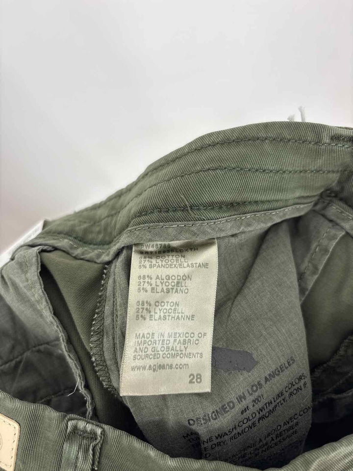 Size 28 AG Olive Pants