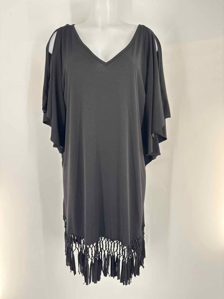 Size L DOTTI Black Dress