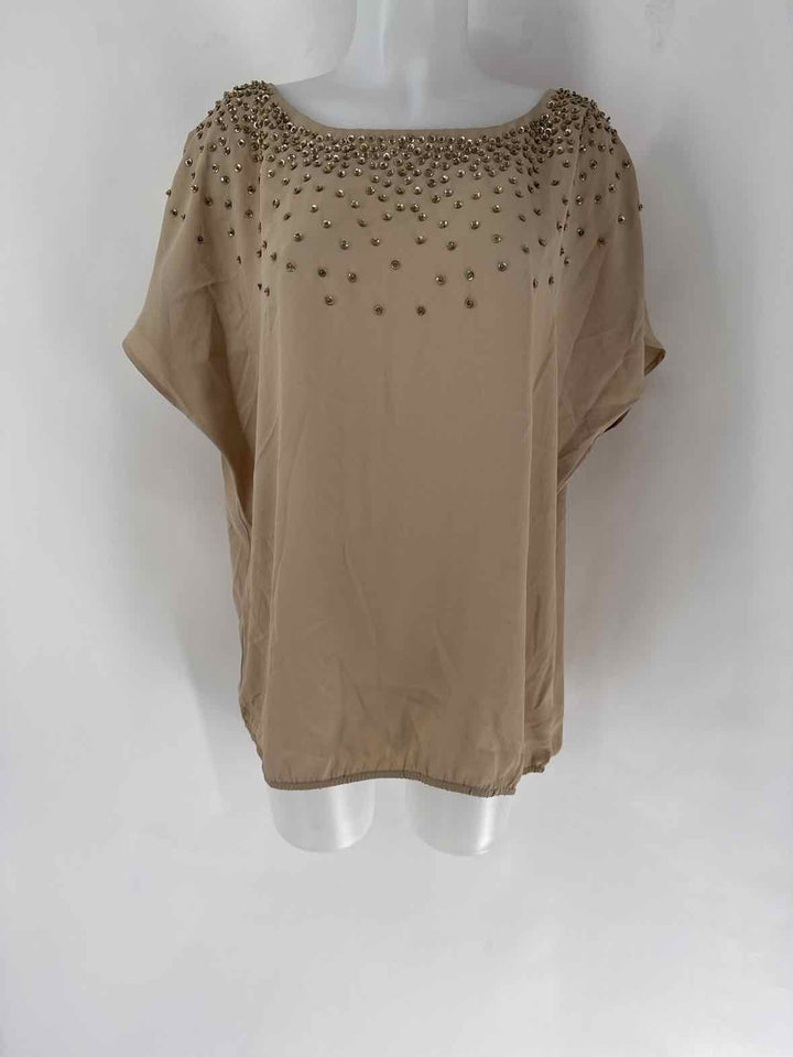 Size XL Ann Taylor Gold Shirt