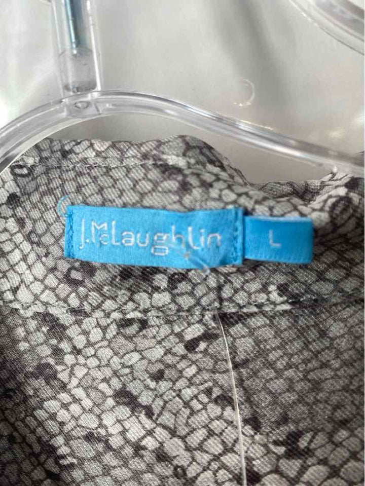 Size L J MCLAUGHLIN Gray Shirt
