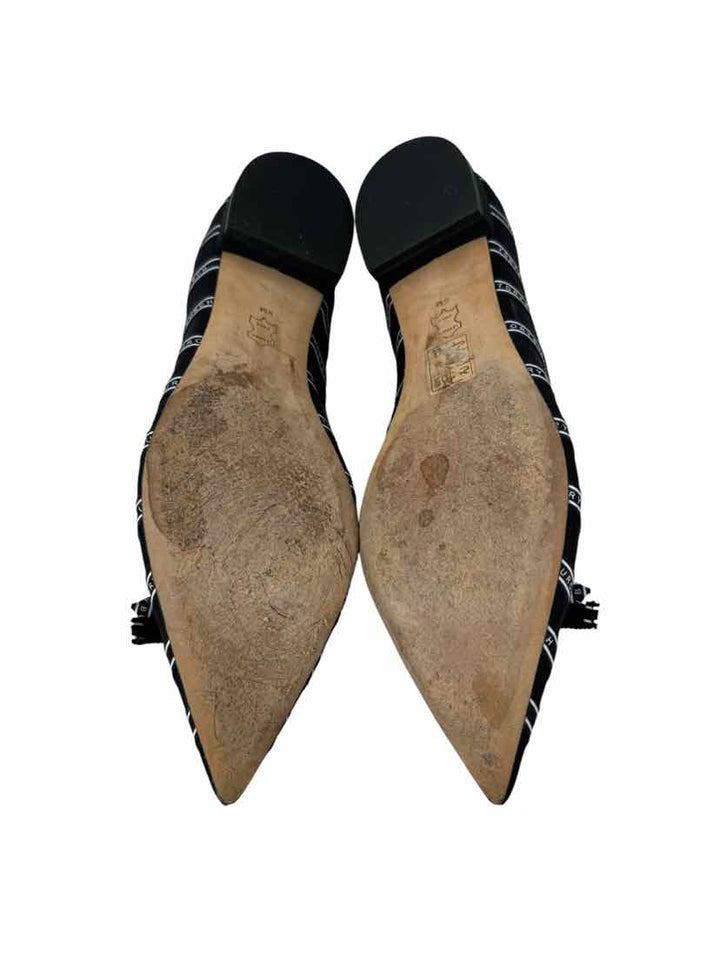 Shoe Size 9 Tory Burch Black Flats