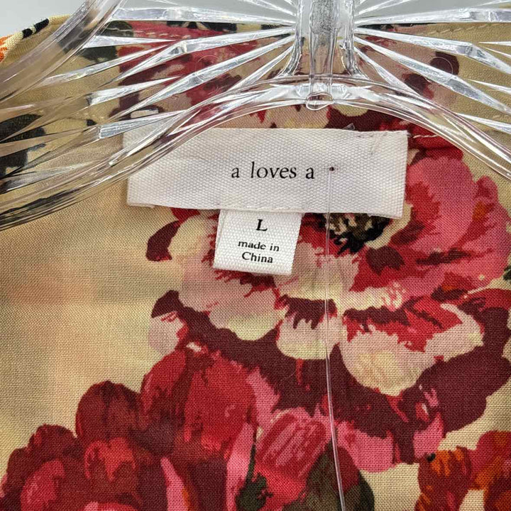 Size L Multi-Color Shirt