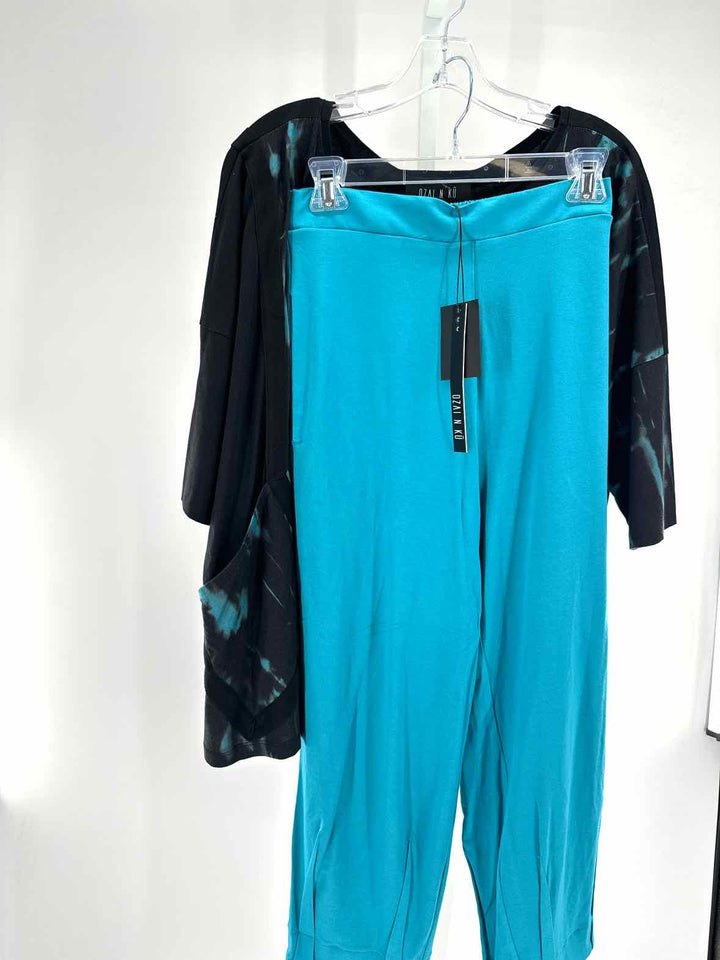 Size S Teal 2 PC Dress